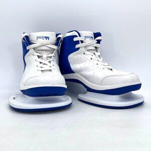 Jump99 Plyometric Vertical Jump Training Shoes Sneakers Mens Size 8.5 White Blue